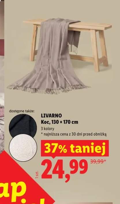 Koc LIVARNO 130x170cm