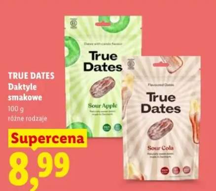 Daktyle smakowe True Dates Sour Apple