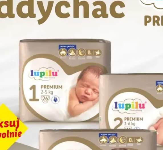 Pieluszki Lupilu Premium 1 2-5kg