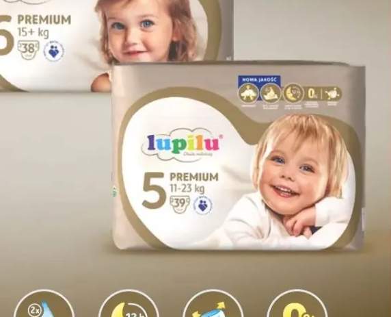 Pieluszki Lupilu Premium 5 11-23kg