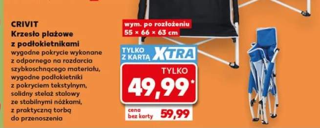 krzesło plażowe