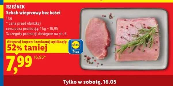 Schab wieprzowy bez kości Rzeźnik