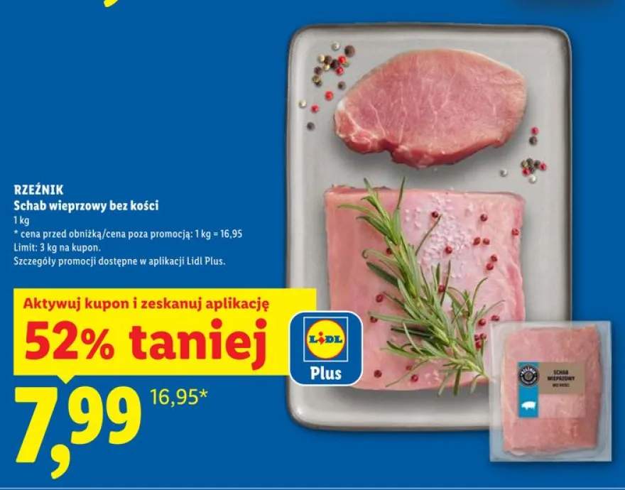Schab wieprzowy bez kości Rzeźnik