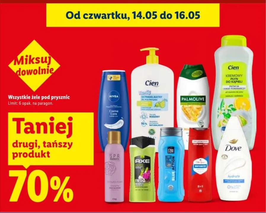 Żel pod prysznic Fresh Boost Axe
