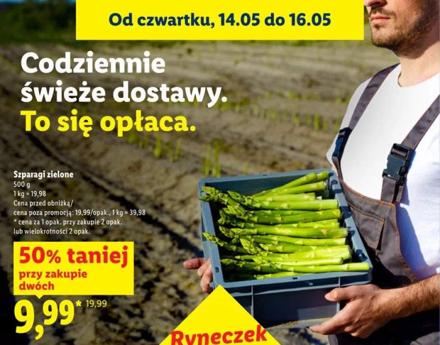 Szparagi zielone