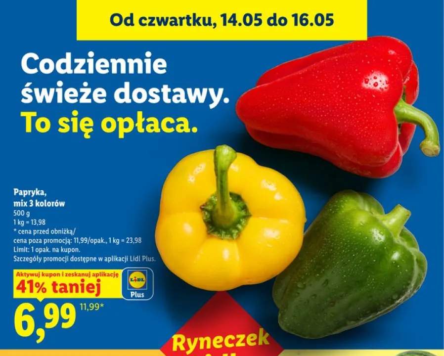 Papryka mix 3 kolorów