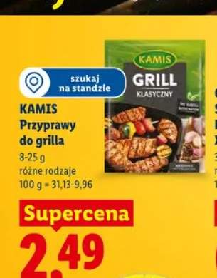 Przyprawa do grilla Kamis klasyczny 8-25g