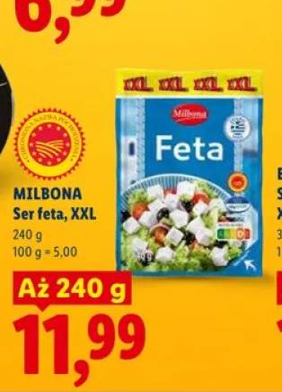 Ser feta Milbona XXL