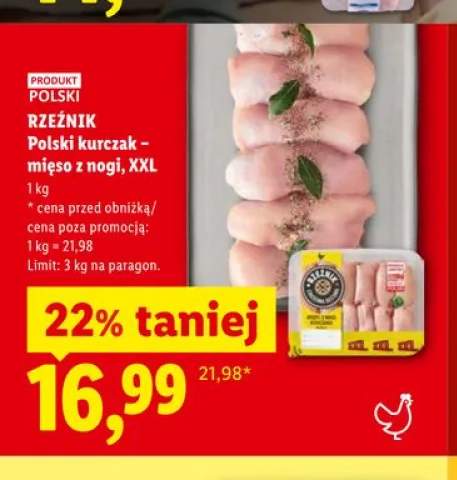 Polski kurczak mięso z nogi XXL Rzeźnik
