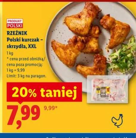 Polski kurczak skrzydła XXL Rzeźnik