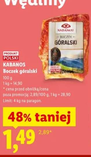 Boczek góralski KABANOS