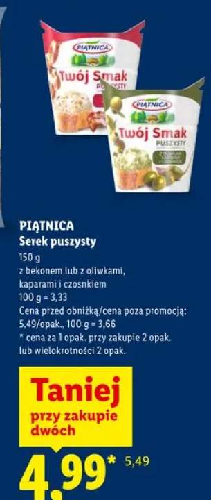 Serek puszysty PIĄTNICA
