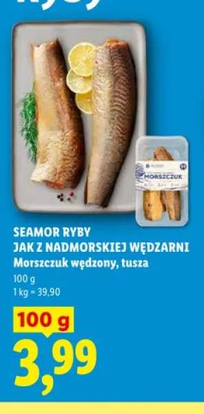 Morszczuk wędzony tusza Seamor