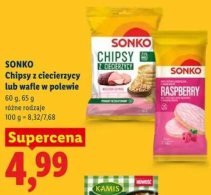 Wafle w polewie SONKO