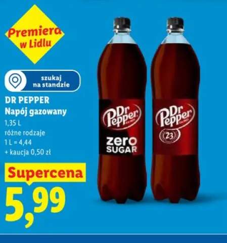 Napój gazowany Dr Pepper