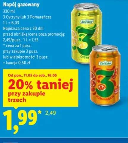 Napój gazowany Zbyszko