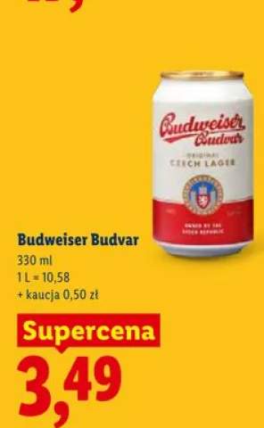 Piwo Budweiser Budvar