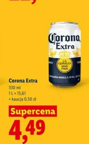 Piwo Corona Extra