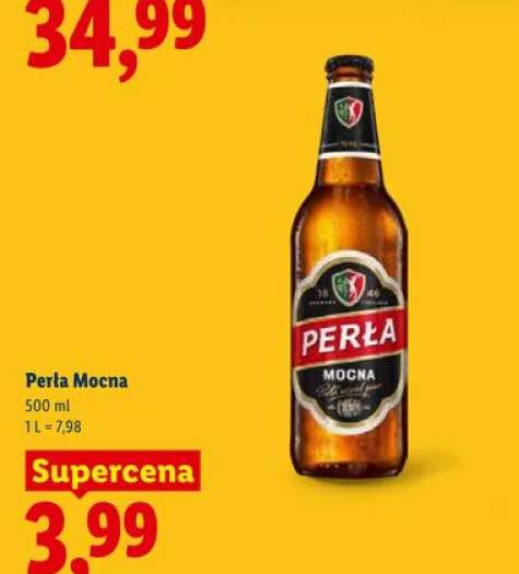 Piwo Perła Mocna