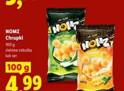 Chrupki Nomz ser