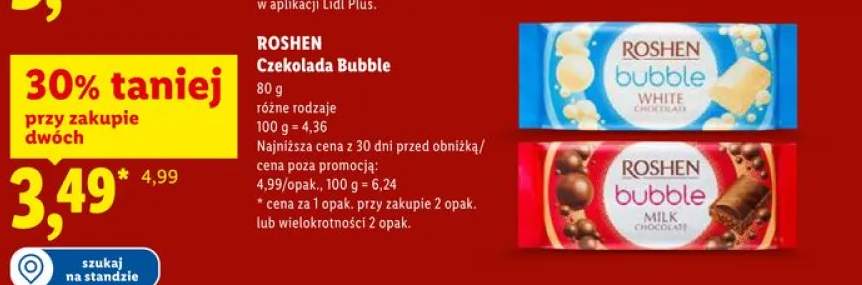 Czekolada Bubble Milk Roshen
