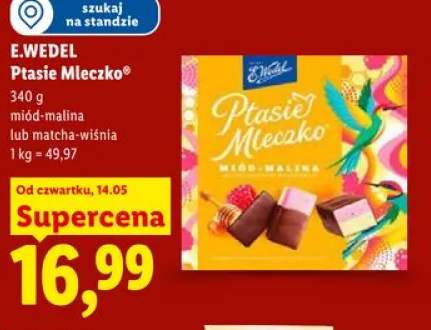 Ptasie Mleczko matcha-wiśnia E.Wedel