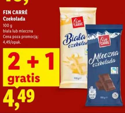Czekolada mleczna Fin Carré