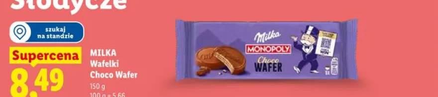 Wafelki Milka Choco Wafer