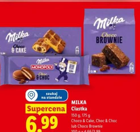 Ciastka Milka Choco Brownie