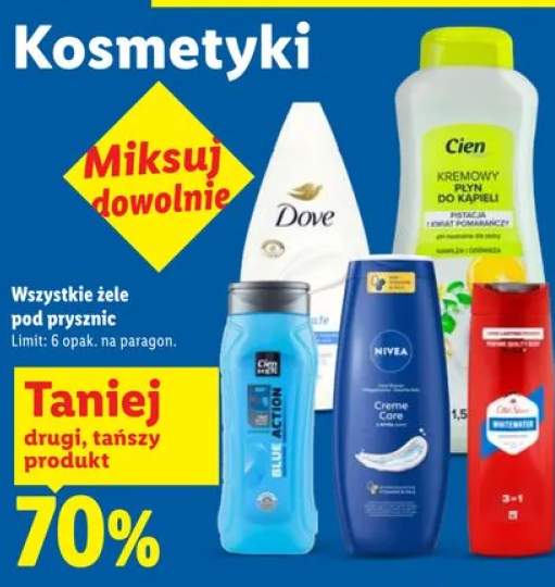 Żel pod prysznic Nivea Creme Care