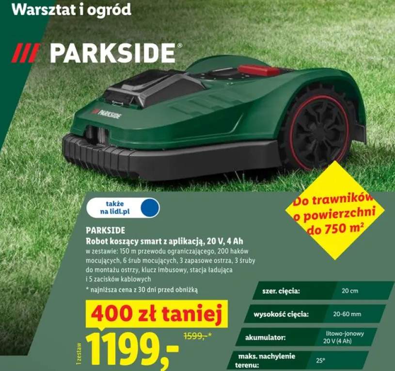 robot koszący