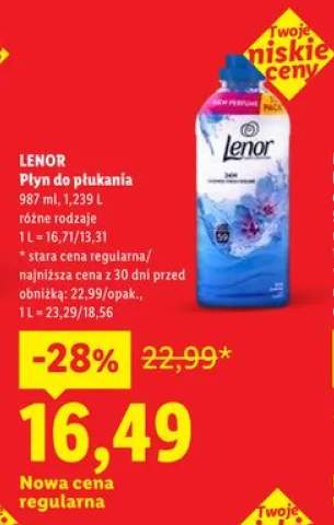 Płyn do płukania Lenor