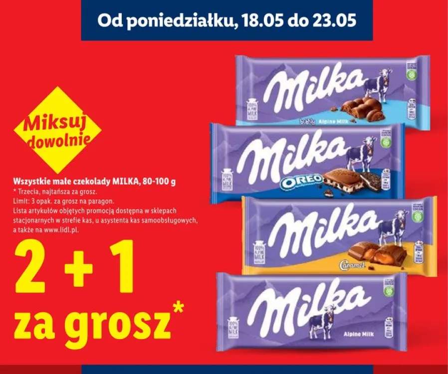 Czekolada Milka Caramel 80-100g