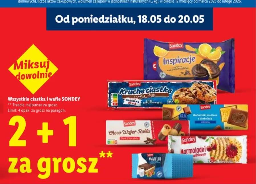 Kruche ciastka w stylu amerykańskim Sondey