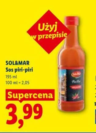 Sos piri-piri SOL&MAR