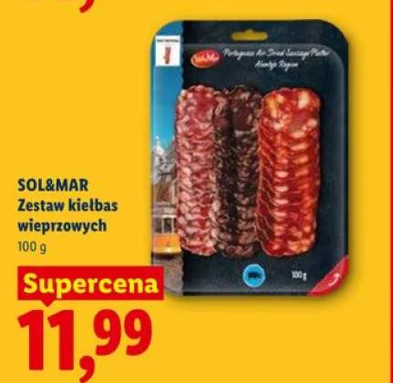 Zestaw kiełbas wieprzowych SOL&MAR