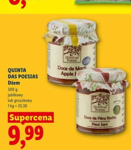 Dżem QUINTA DAS POESIAS