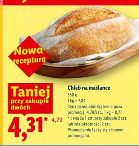 Chleb na maślance