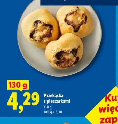 Przekąska z pieczarkami