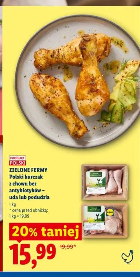 Polski kurczak z chowu bez antybiotyków Zielone Fermy