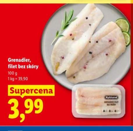 Grenadier filet bez skóry