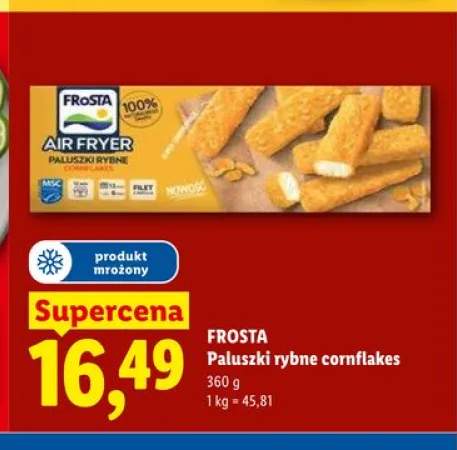 Paluszki rybne cornflakes Frosta
