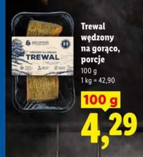 Trewal wędzony na gorąco porcje Seamor