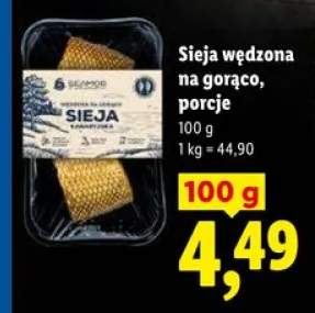 Sieja wędzona na gorąco porcje Seamor