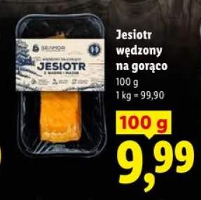 Jesiotr wędzony na gorąco Seamor