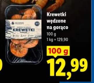 Krewetki wędzone na gorąco Seamor