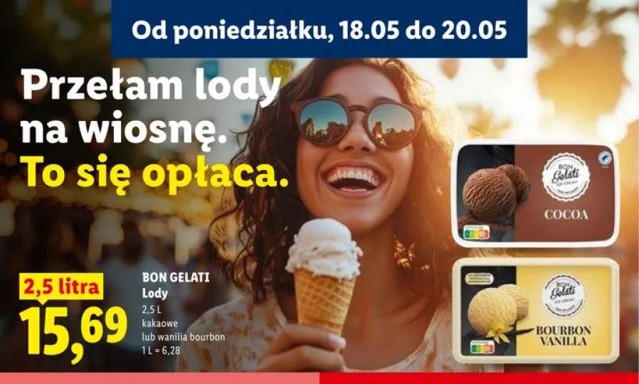 Lody wanilia bourbon BON GELATI