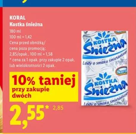 Kostka śnieżna 180ml