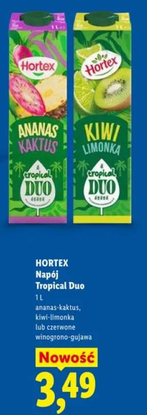 Napój HORTEX Tropical Duo