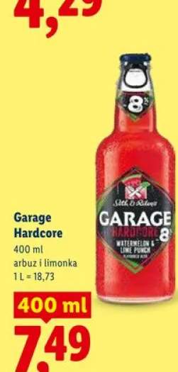 Piwo Garage Hardcore arbuz i limonka